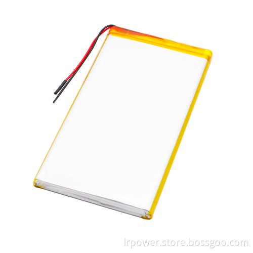 Custom 7565121 10000mah 3.7v Lithium Polymer